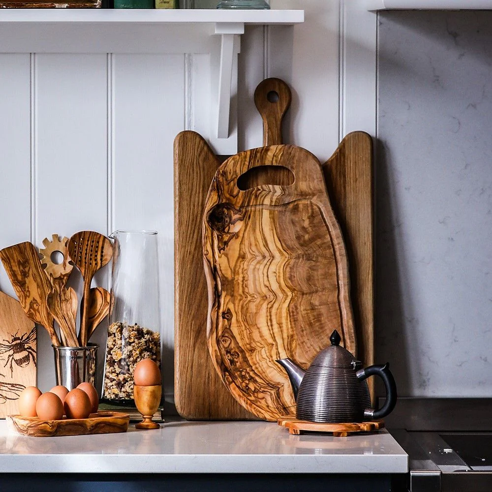 Olive Wood - Long Spatula - Image 3