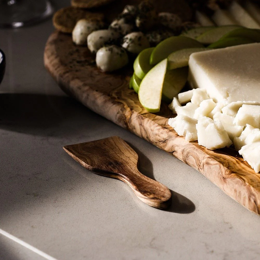 Olive Wood - Raclette Spatula - Image 2