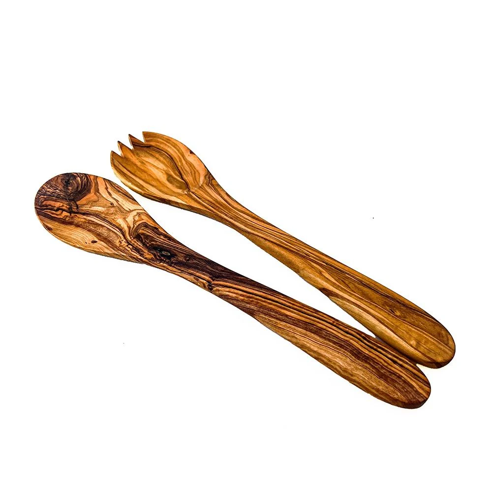 Olive Wood - Salad Server Set