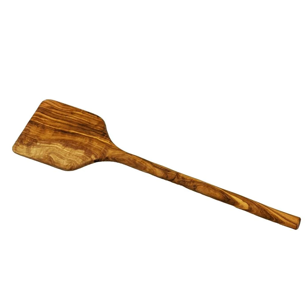 Olive Wood - Short Spatula
