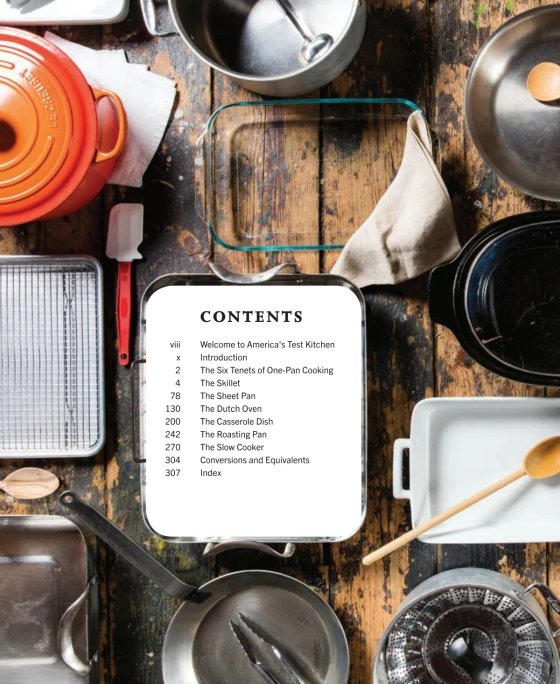 One-Pan Wonders: Fuss-Free Meals for Your Sheet Pan, Dutch Oven, Skillet, Roasting Pan, Casserole, and Slow Cooker - America's Test Kitchen - Image 4