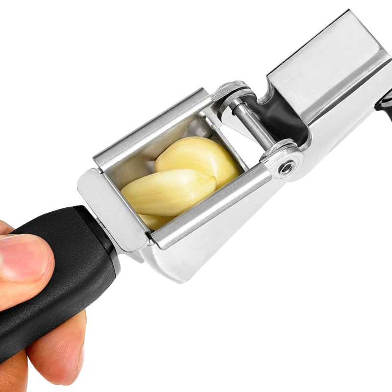OXO Garlic Press - Stainless Steel - Image 2