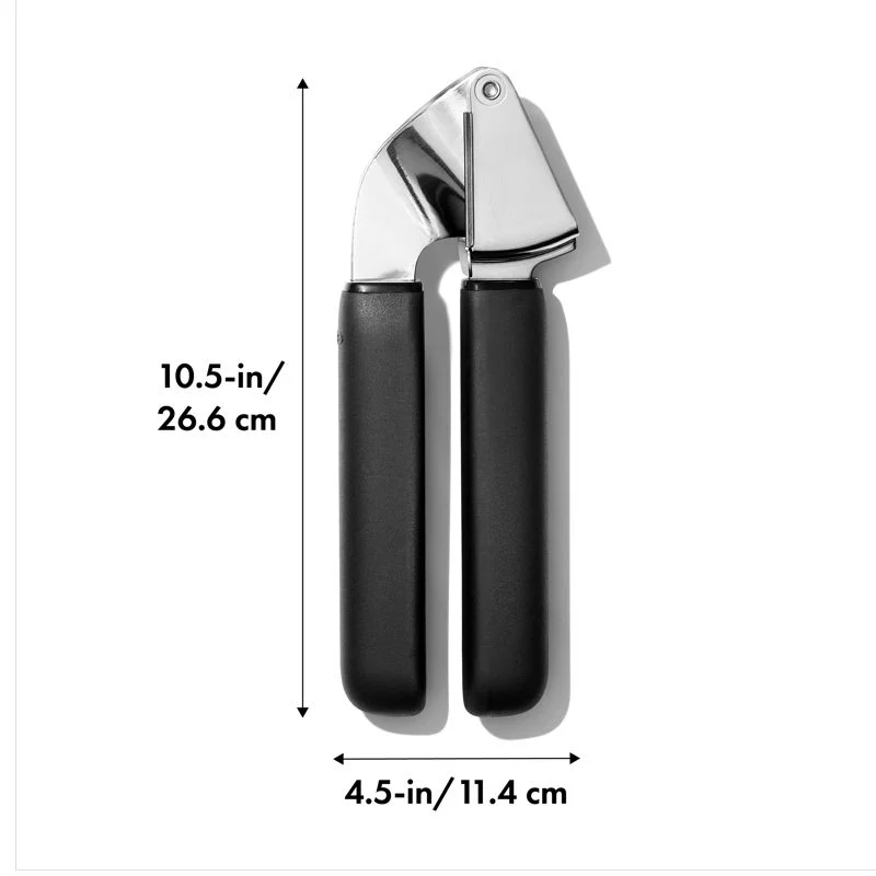 OXO Garlic Press - Stainless Steel - Image 5