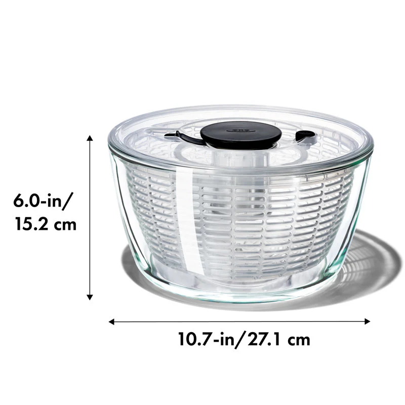 OXO Glass Salad Spinner - 6L - Image 2