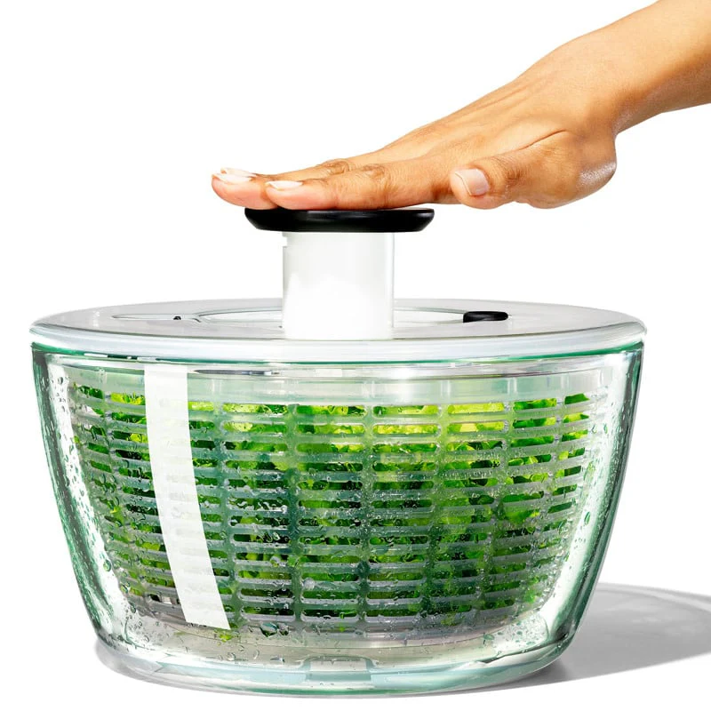 OXO Glass Salad Spinner - 6L - Image 3