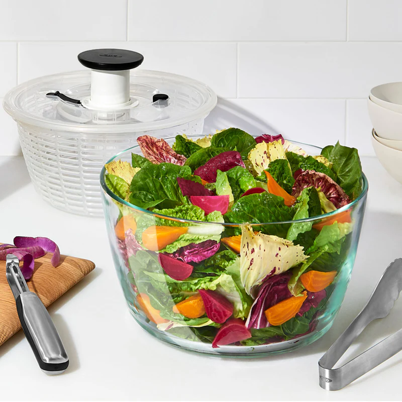 OXO Glass Salad Spinner - 6L - Image 6