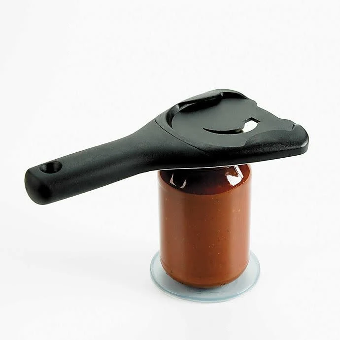 OXO Jar Opener with Base Pad Black