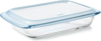Rect Baker w/ Lid Glass 9"x13"