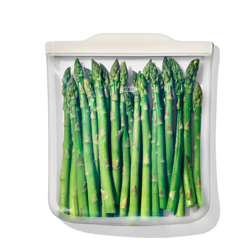 OXO Reusable Half Gallon Bag - Oat White (64oz)