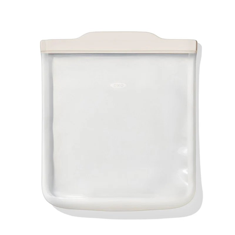 OXO Reusable Half Gallon Bag - Oat White (64oz) - Image 3