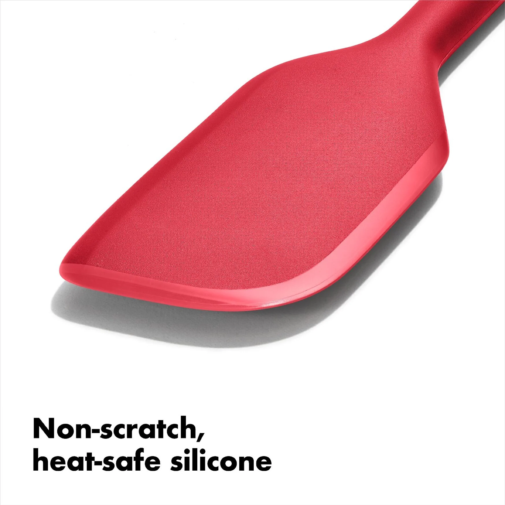 OXO Silicone Everyday Spatula - Red - Image 3