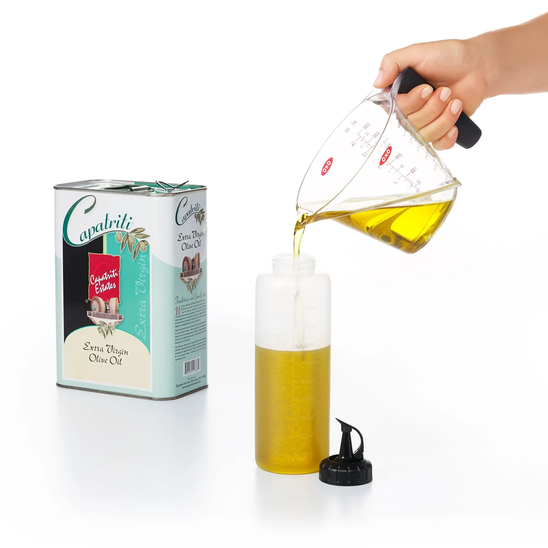 OXO Squeeze Bottle Medium w Cap 12oz - Image 2