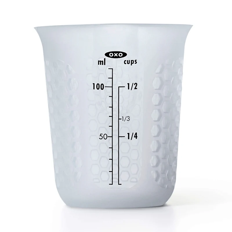 OXO Squeeze & Pour Mini Measuring Cup - 4oz/120ml - Image 2