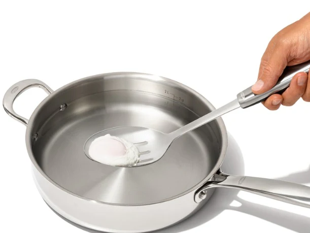 OXO Steel Slotted Spoon - Image 2