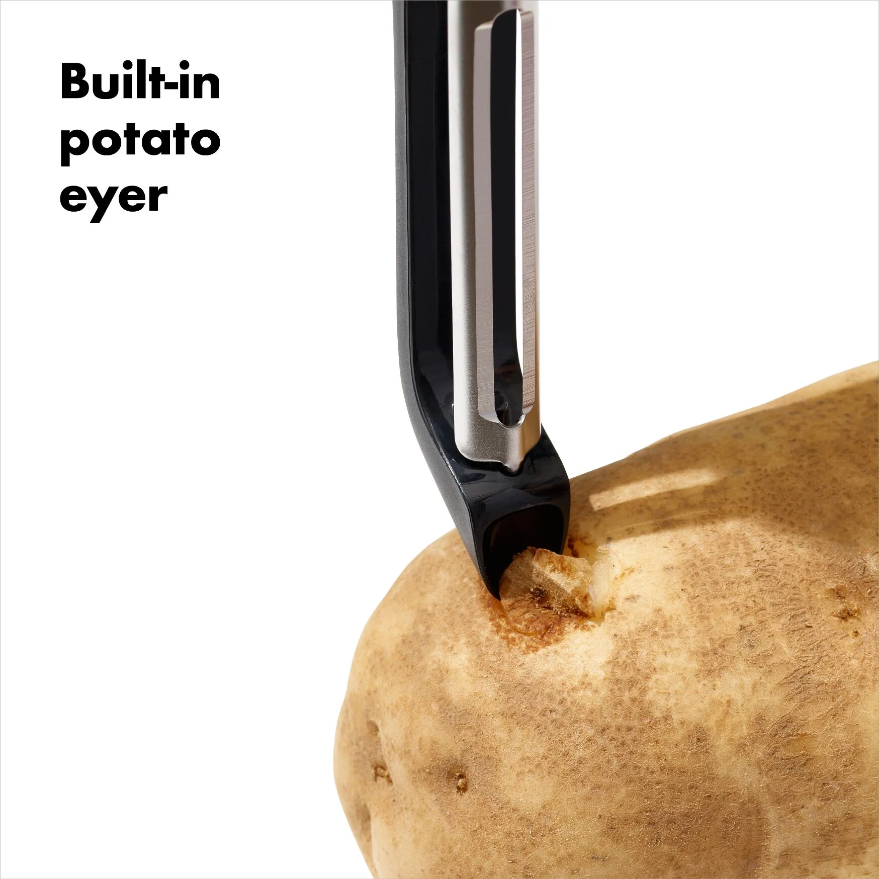 OXO Swivel Peeler Black - Image 4