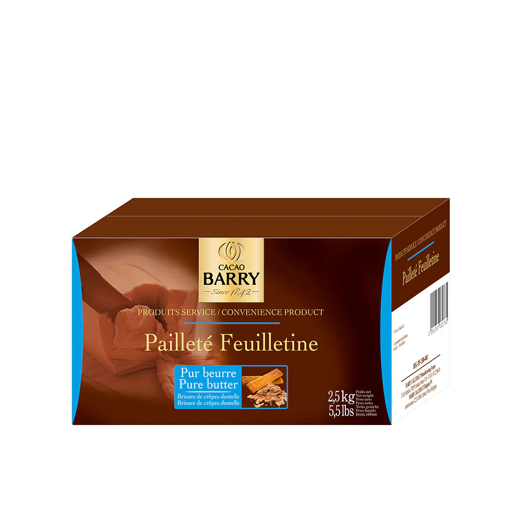 CacaoBarry Paillete Feuilletine - (Crepe Flakes) 100g