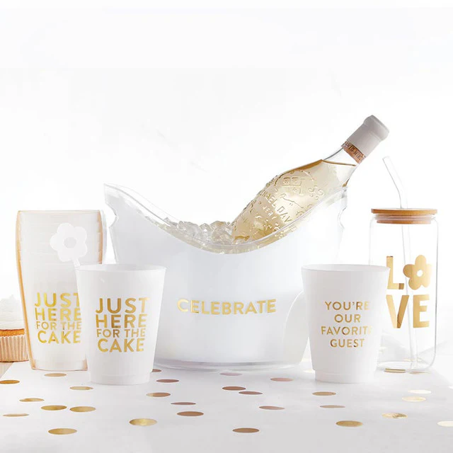 Paper Table Runner - Gold Dot 20' - Image 2