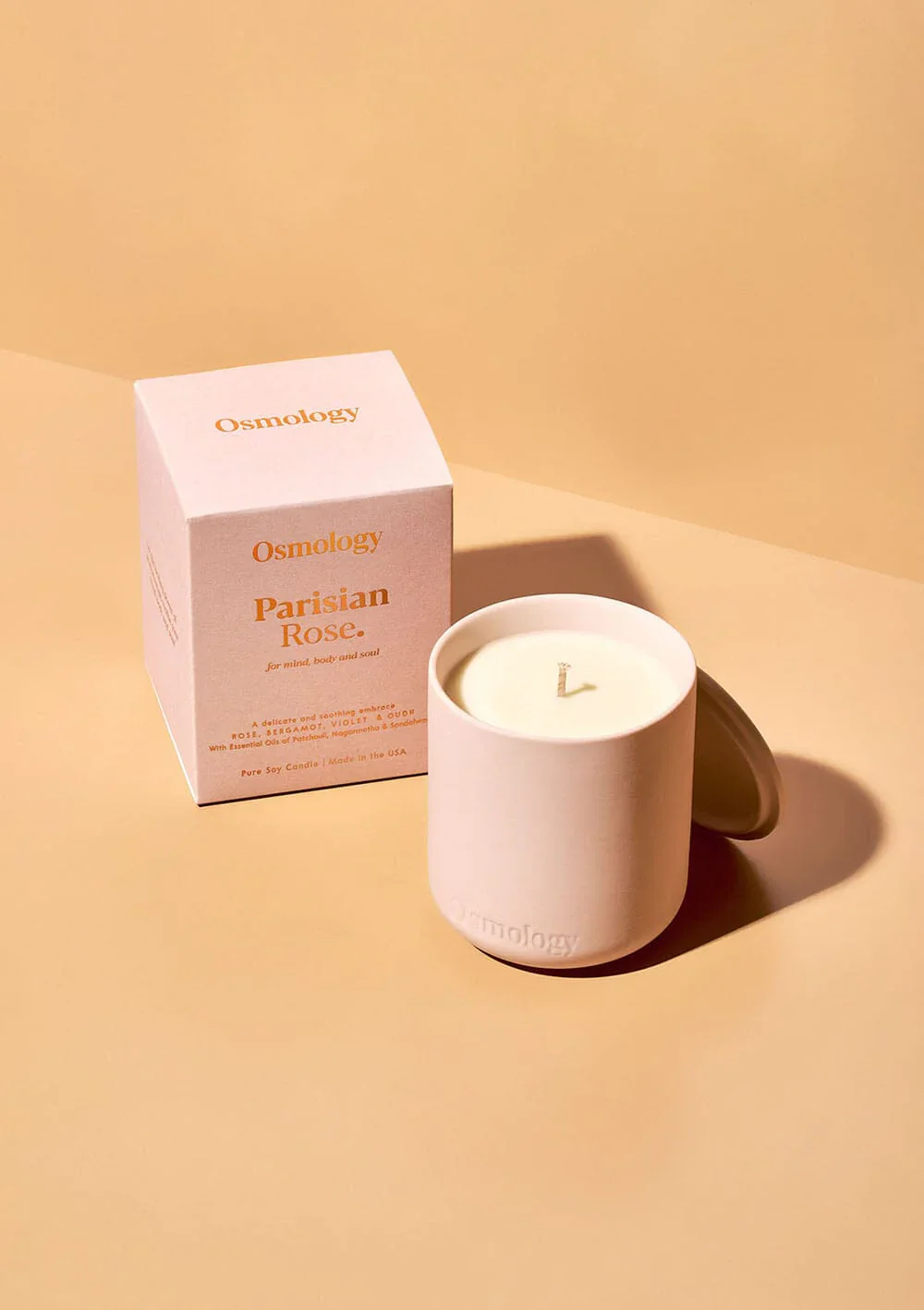 Parisian Rose 9.8 oz Candle - Rose Bergamot and Violet (40% off at checkout) - Image 2
