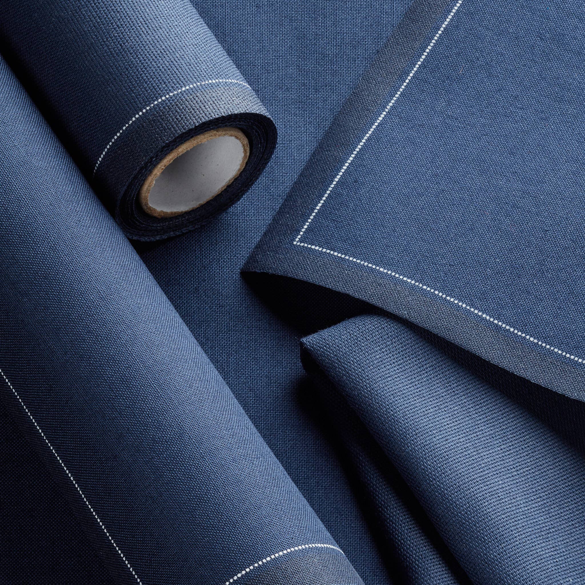 Petrol Blue cocktail Napkin - Image 2