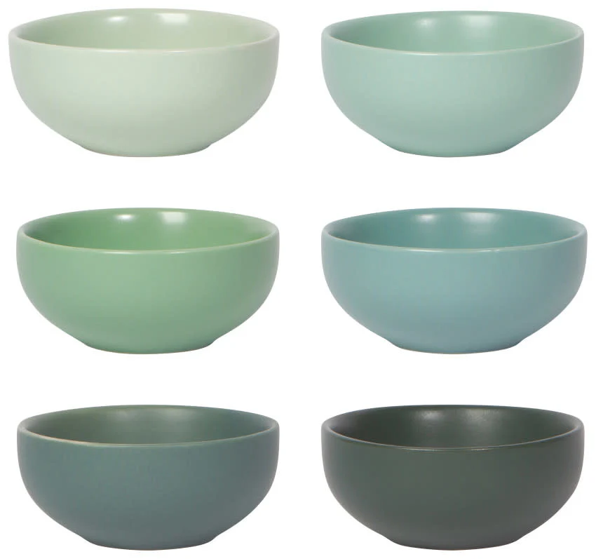 Pinch Bowl Set/6 - Leaf