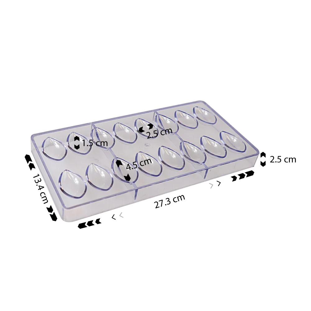 Polycarbonate Chocolate Mold - Lotus - Image 3