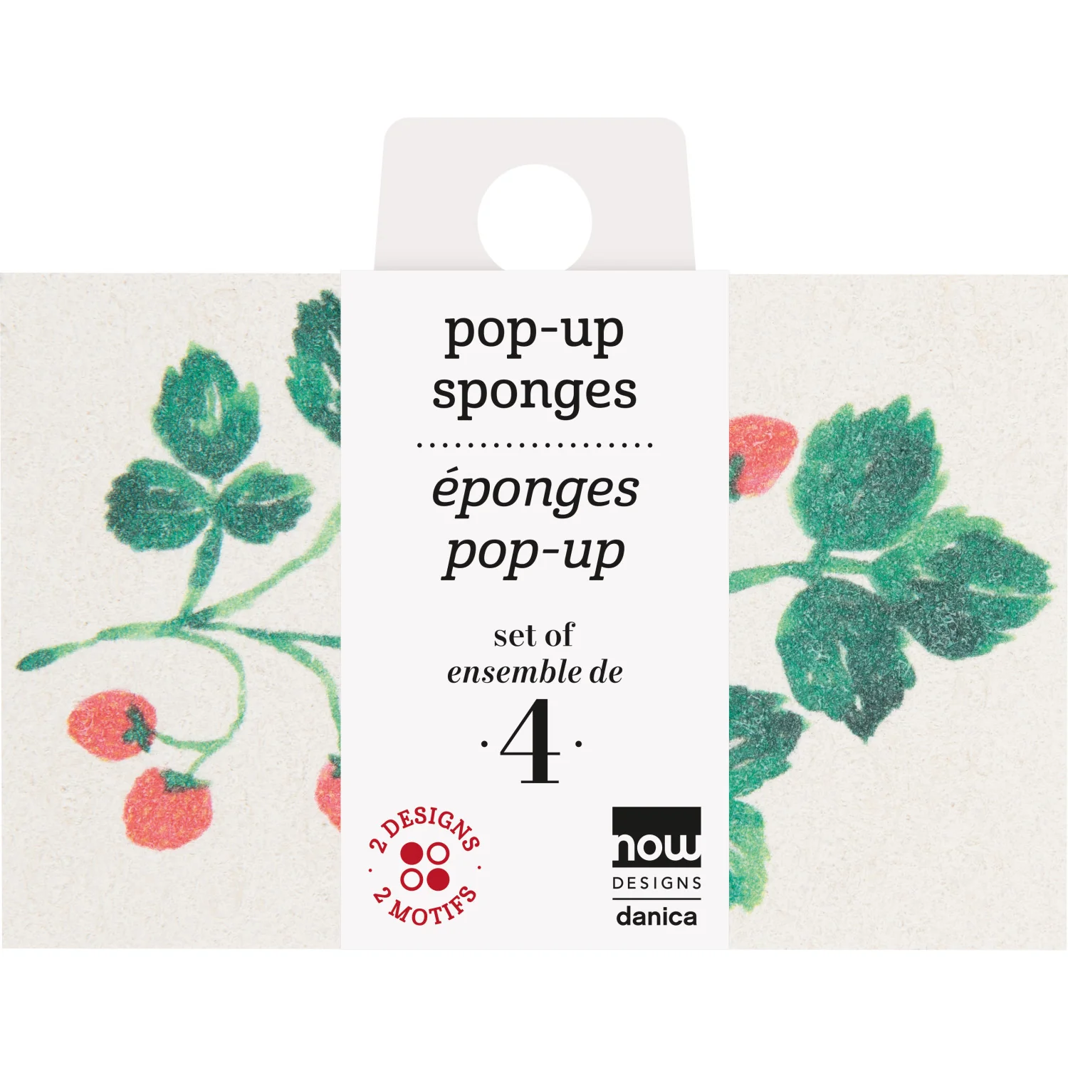 Pop Up Sponges Set/4 - Berry Bramble - Image 2