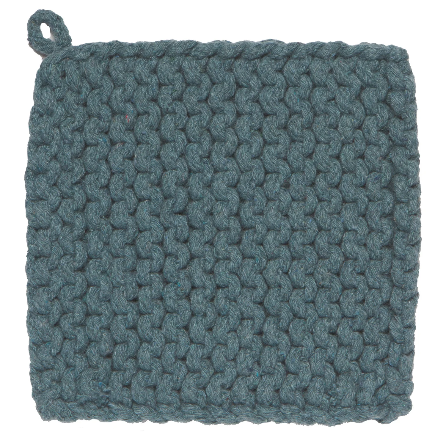 Pot Holder - Knit - Lagoon