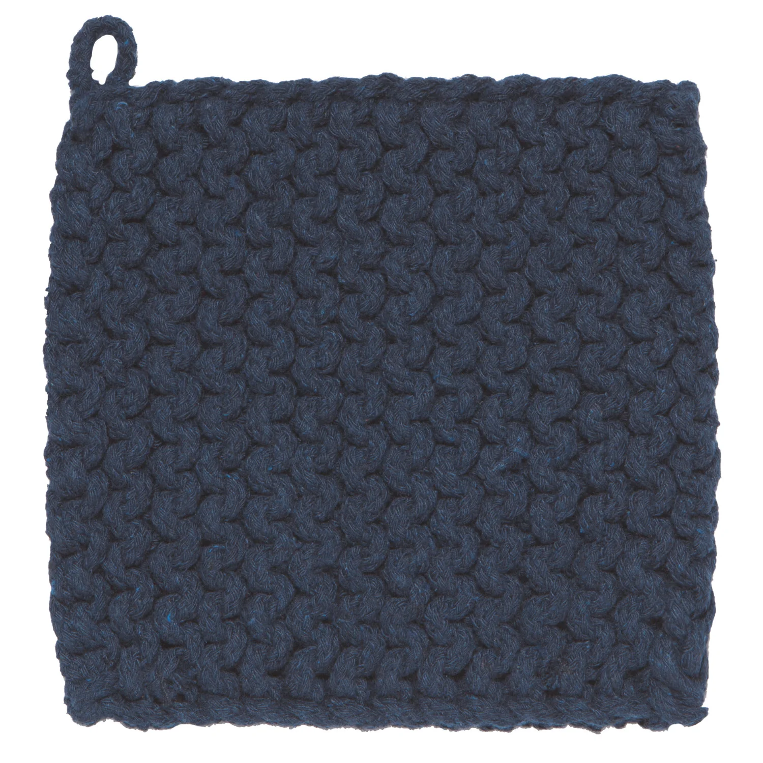 Pot Holder - Knit - Midnight Blue