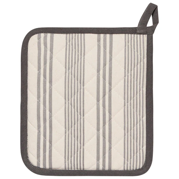 Pot Holder - Superior - Pencil Stripe Gray - Image 2