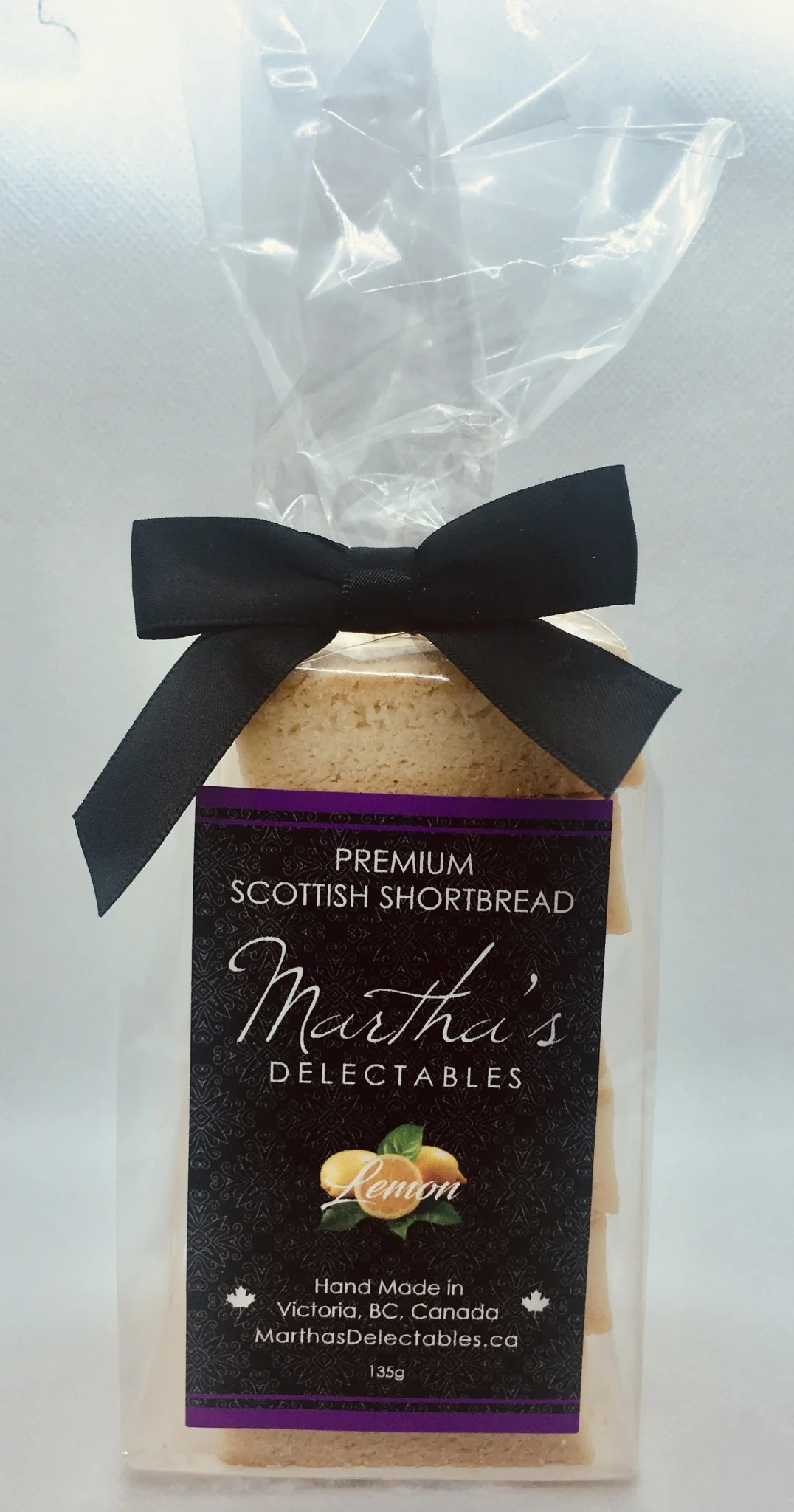 Premium Scottish Shortbread - Lemon - 135g