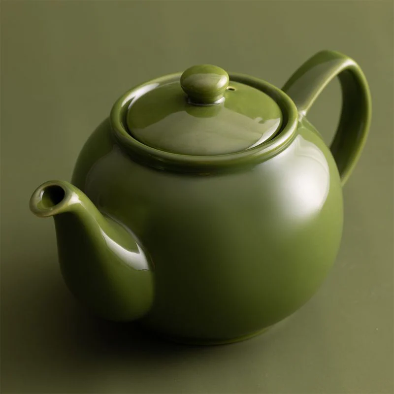 PRICE & KENSINGTON BRIGHTS Teapot 6cup Olive-Green - Image 2