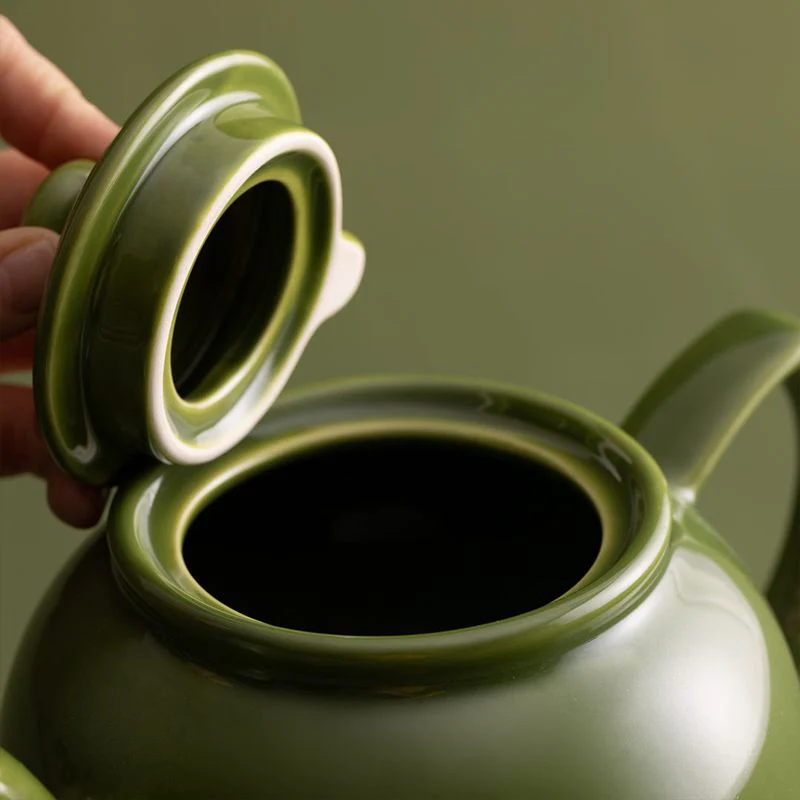 PRICE & KENSINGTON BRIGHTS Teapot 6cup Olive-Green - Image 3