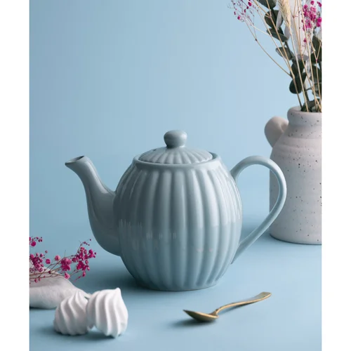 PRICE & KENSINGTON LUXE Teapot 6cup Duckegg - Image 5
