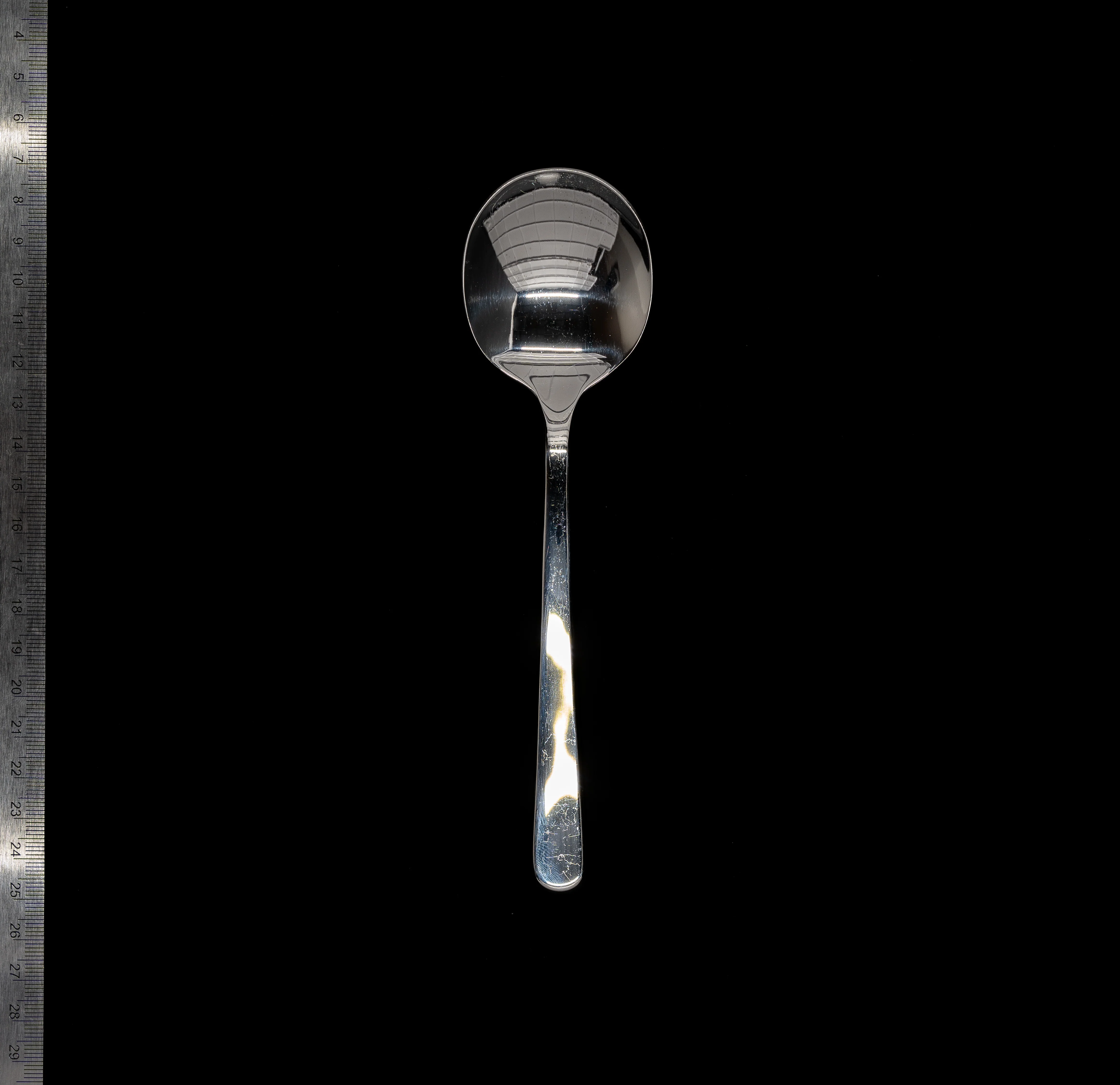 Puddifoot Eco Cream Soup Spoon - Polished - Image 2