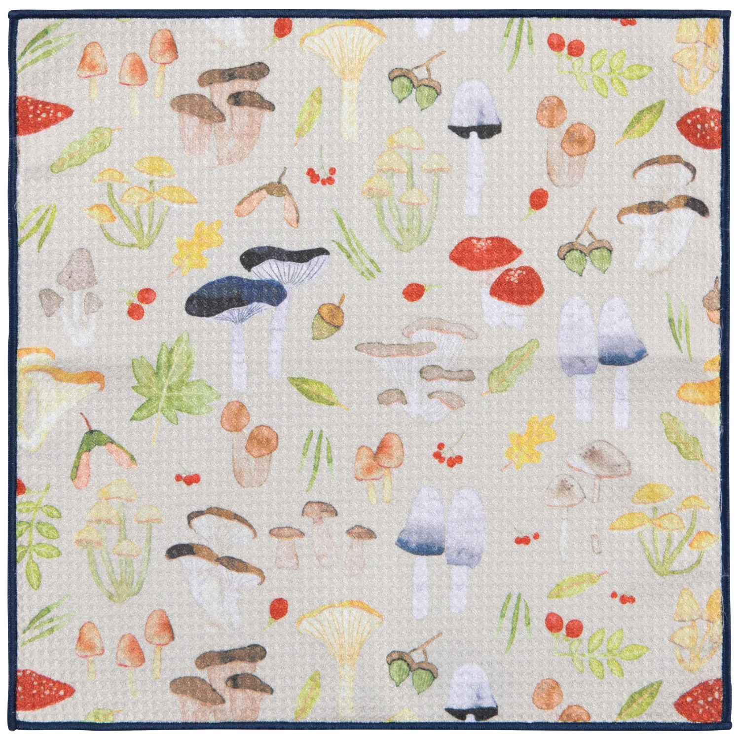 Recycled Microfibre Dishcloth S/2 - Field Mushroom - Image 2