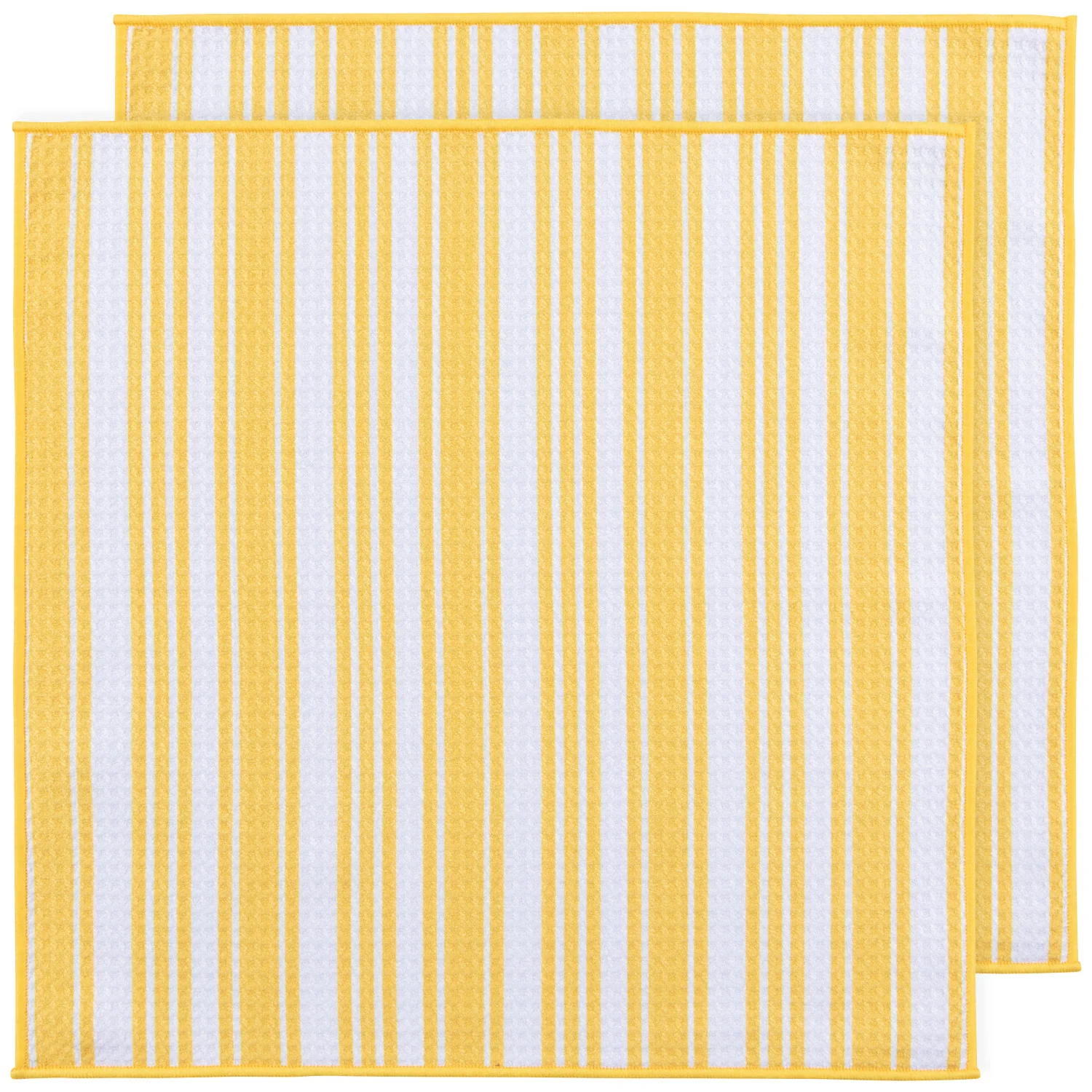 Recycled Microfibre Dishcloth S/2 - Lemon