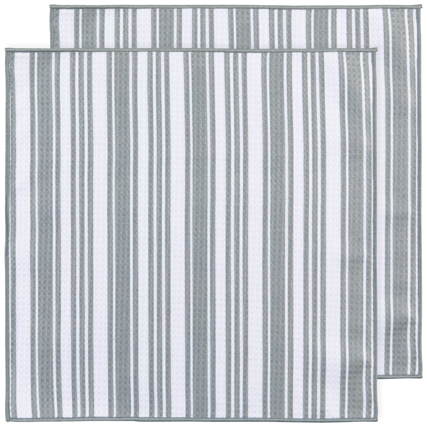 Recycled Microfibre Dishcloth S/2 - London Gray