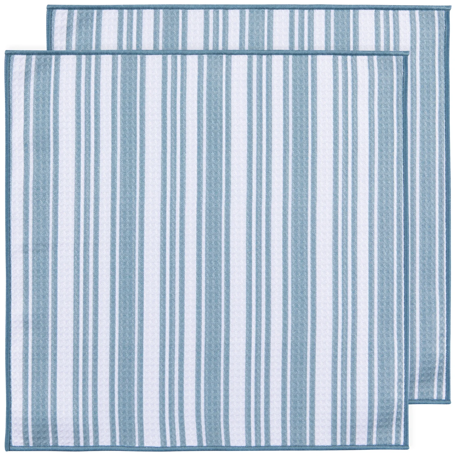 Recycled Microfibre Dishcloth S/2 - Slate Blue