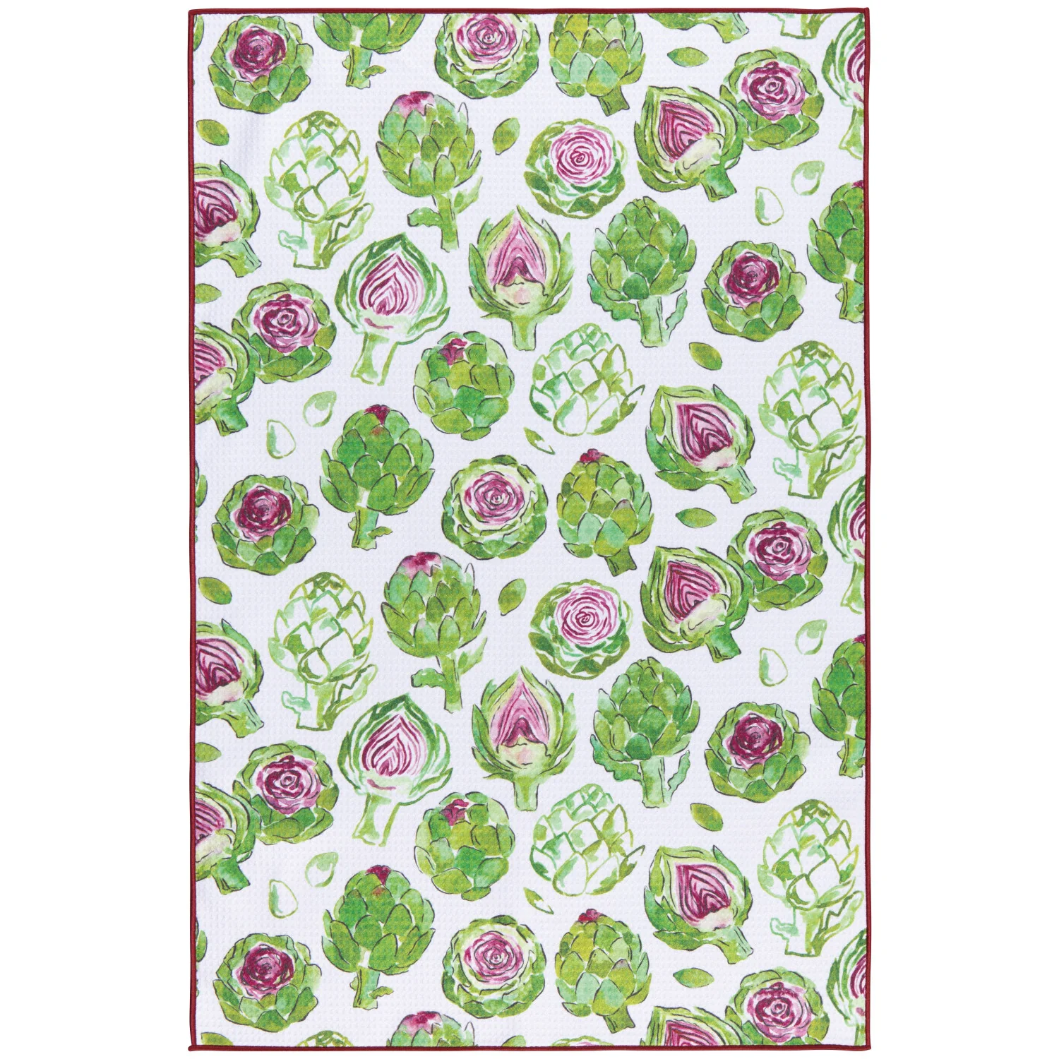 Recycled Microfibre Tea Towel - Artichoke