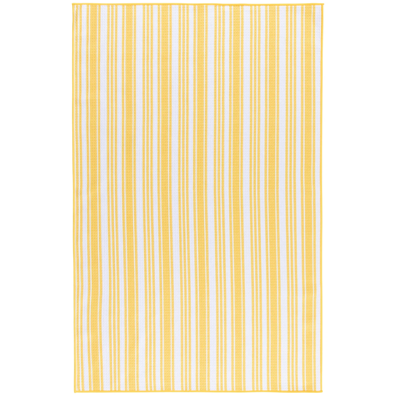 Recycled Microfibre Tea Towel - Lemon Yellow