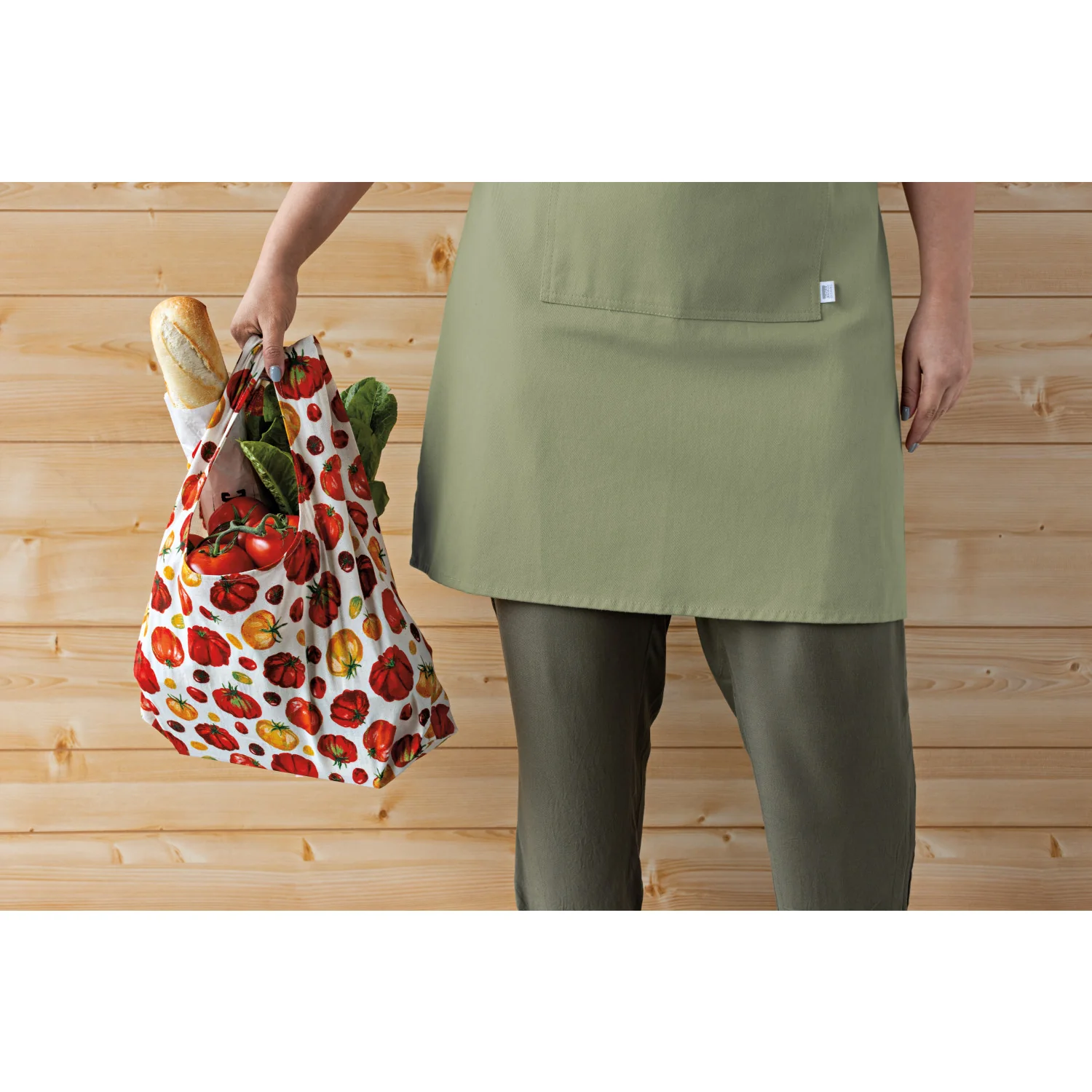 Reusable Grocery Bag - Heirloom Tomatoes - Image 2
