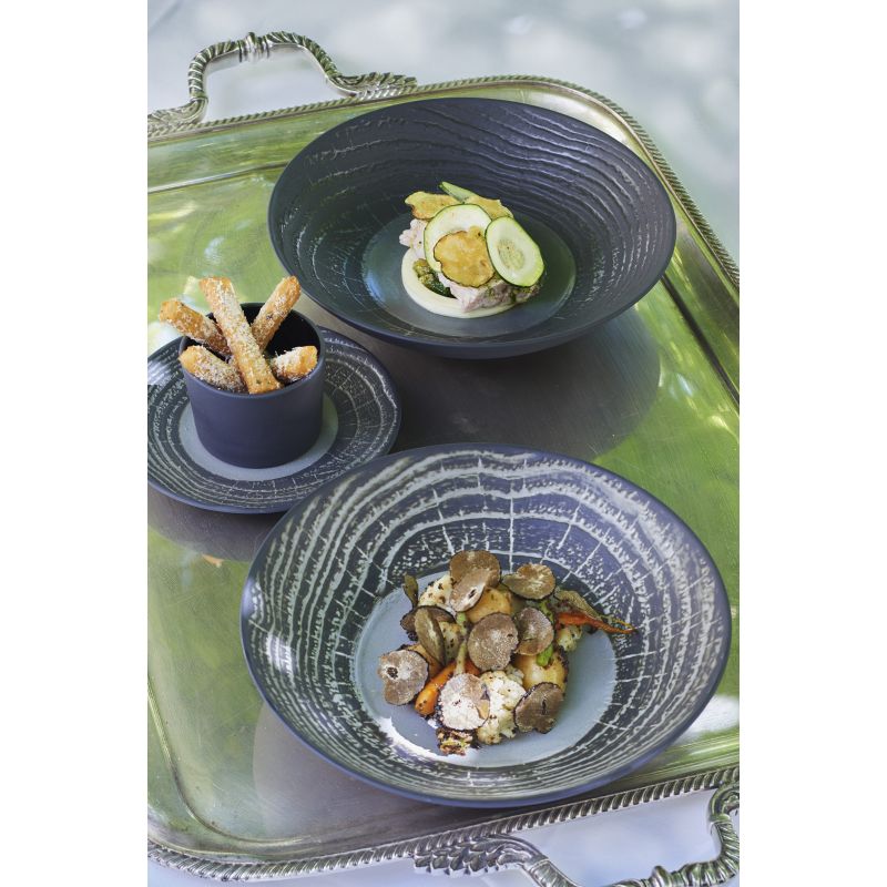 Revol Arborescence Liquorice Coupe Deep Plate 24cm - Image 2