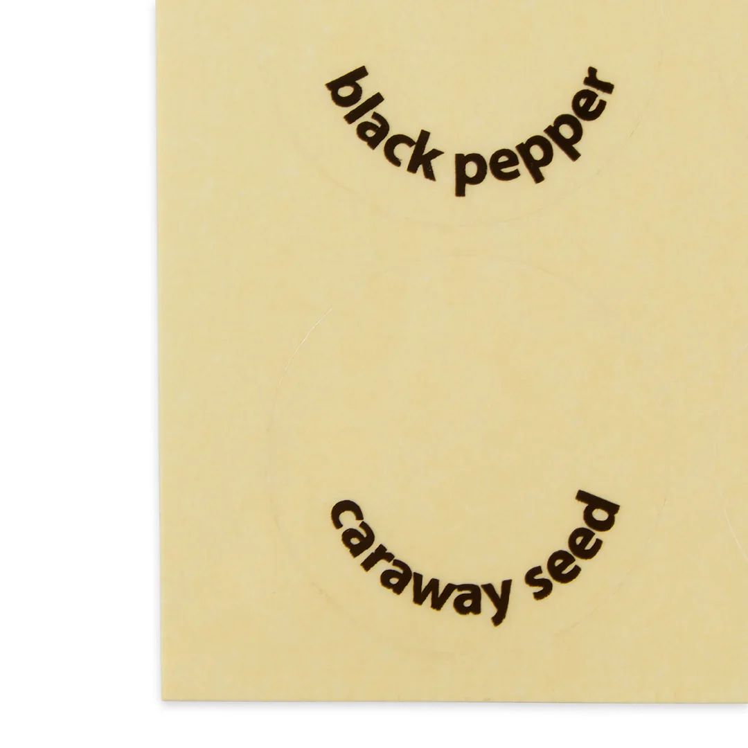 Round Spice Labels S/50 - curved preprinted - Image 5