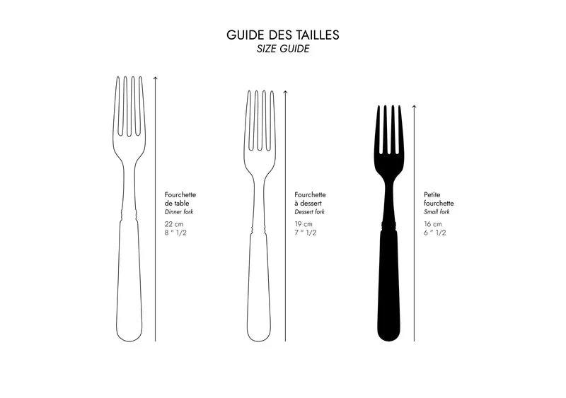 Sabre Marguerite Daisy Small Fork - Yellow - Image 2