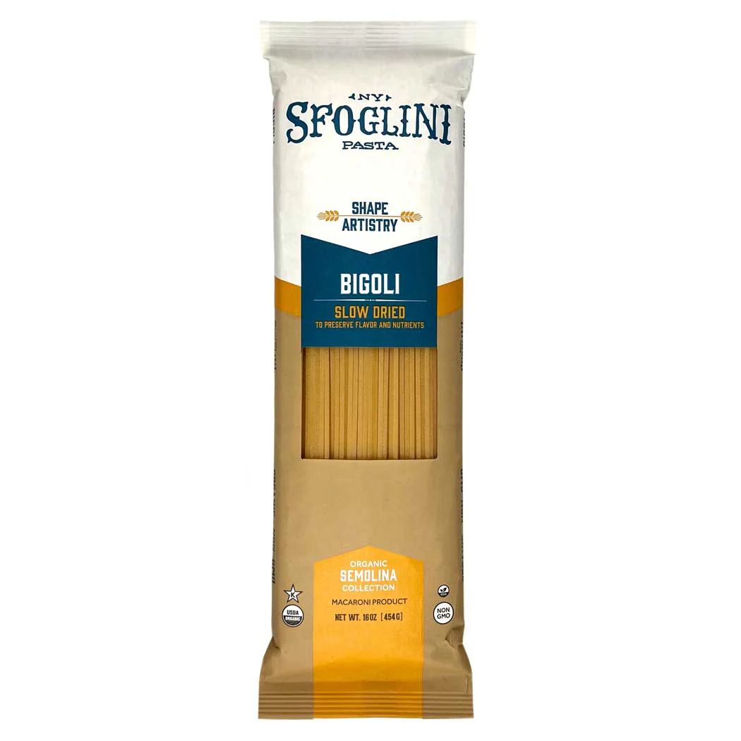 Sfoglini Bigoli, Organic Durum Semolina Pasta