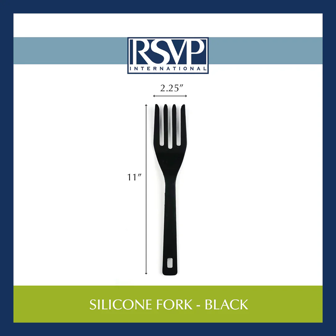 Silicone Fork - Black - Image 11