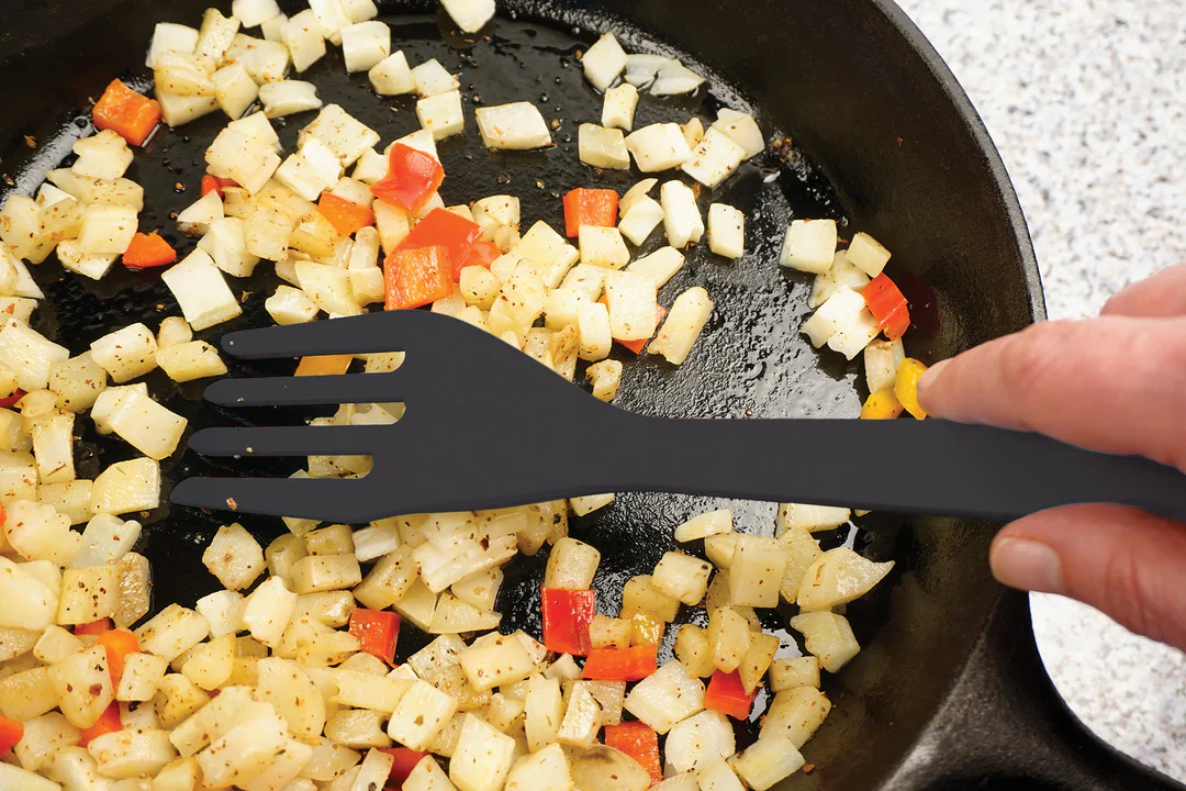 Silicone Fork - Black - Image 4