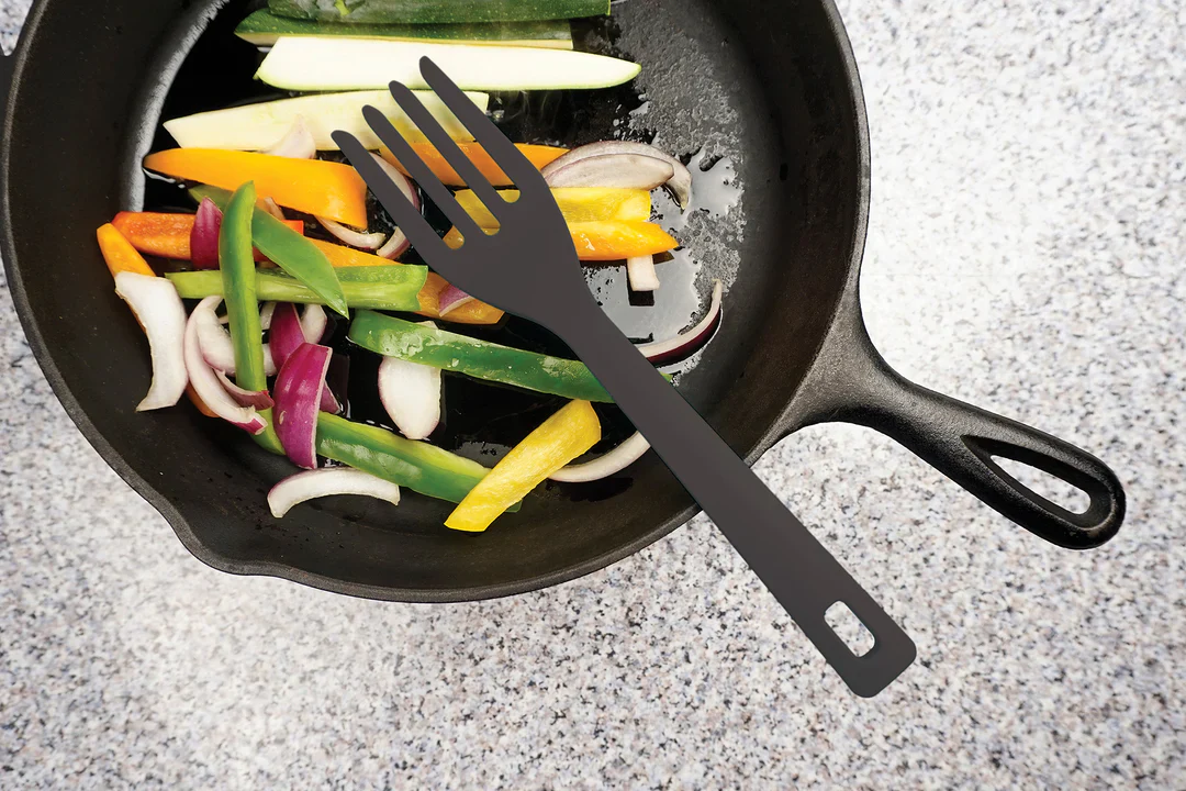 Silicone Fork - Black - Image 6