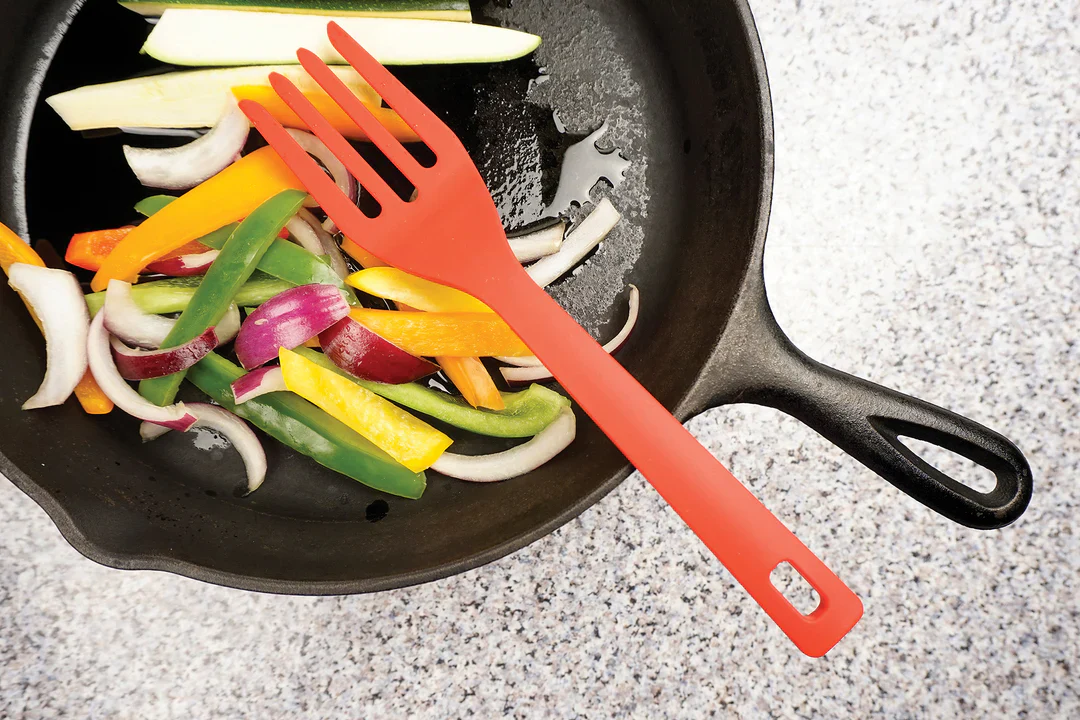 Silicone Fork - Red - Image 2