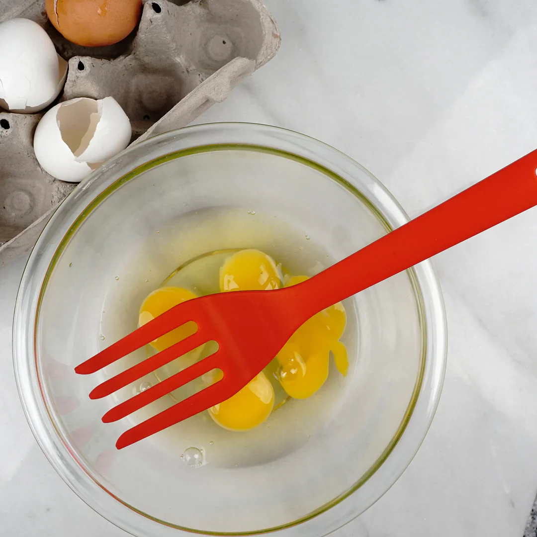 Silicone Fork - Red - Image 8